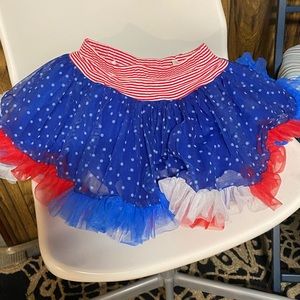 Red , White, and Blue Tutu